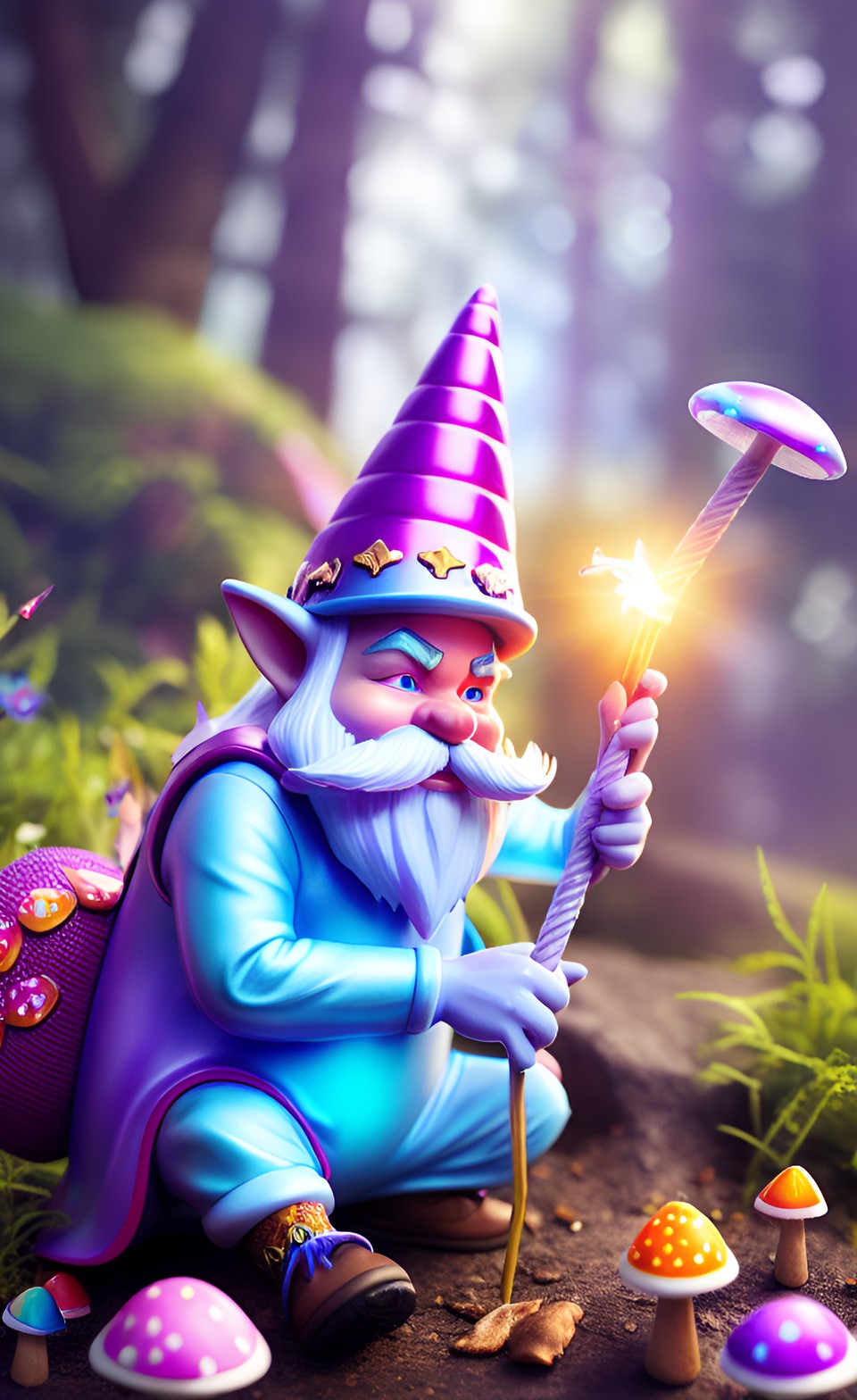 magic mushrooms, unicorns and gnomes preview