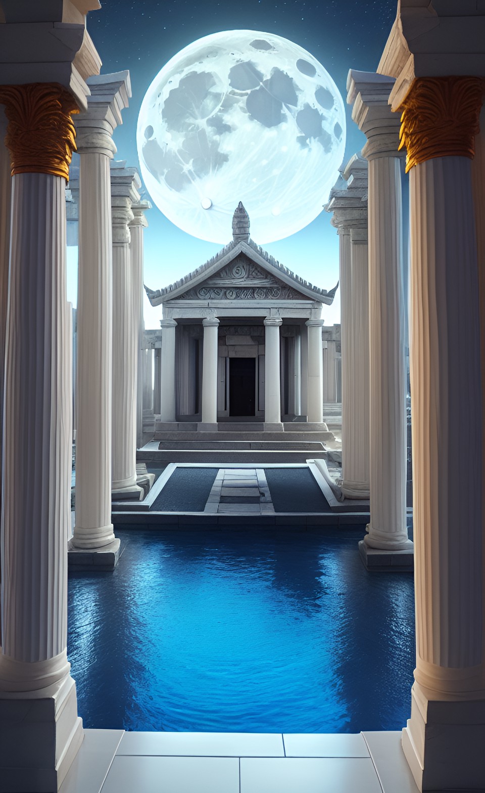 temple tides - moon, tides, artemis, angles, cleansing and cleaning the temple, a house of prayer preview