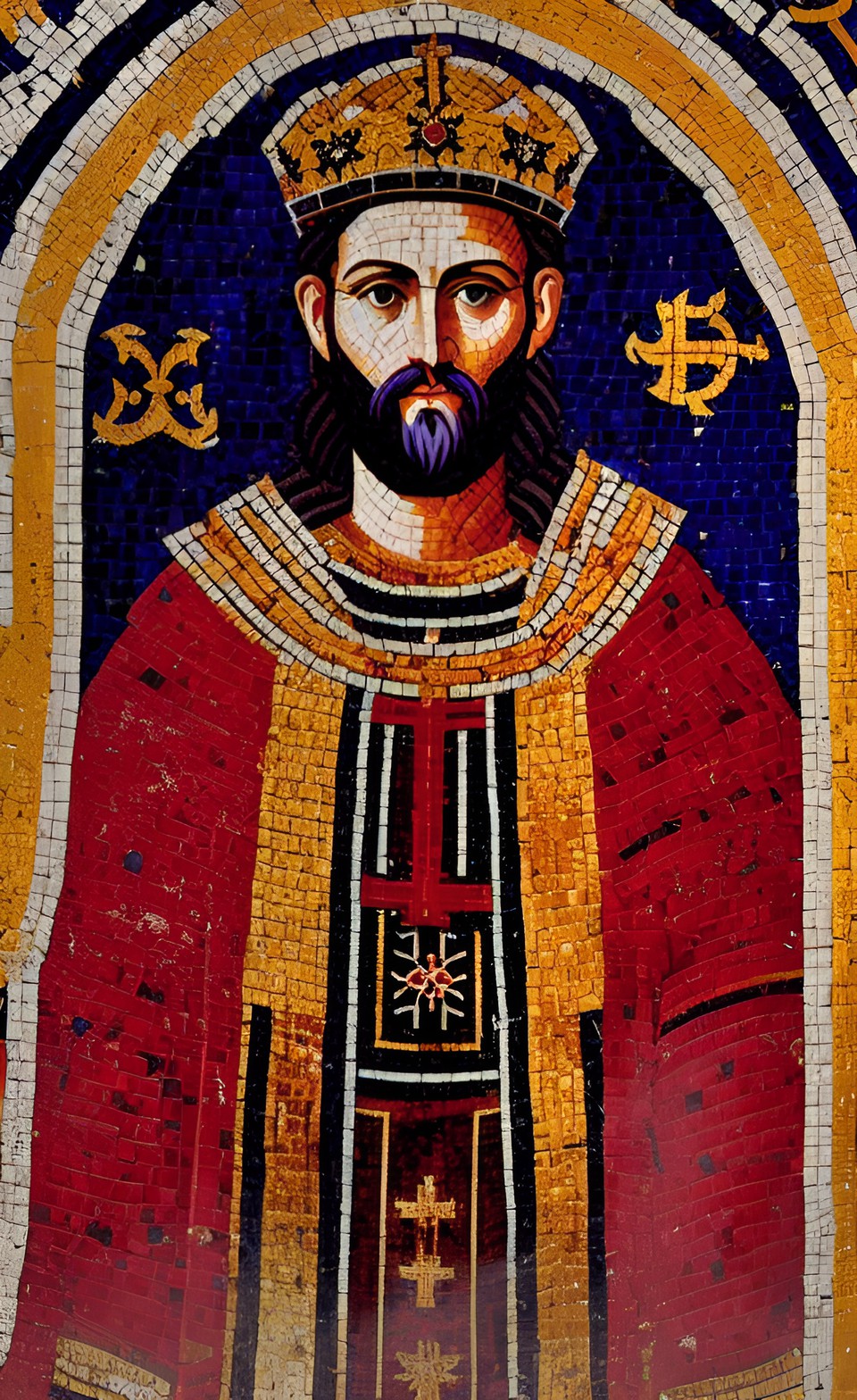 byzantine emperor mosaic medieval preview