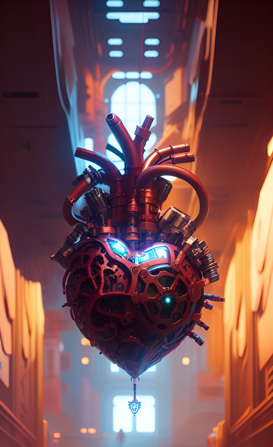 Heartless Heart - mechanical heart preview