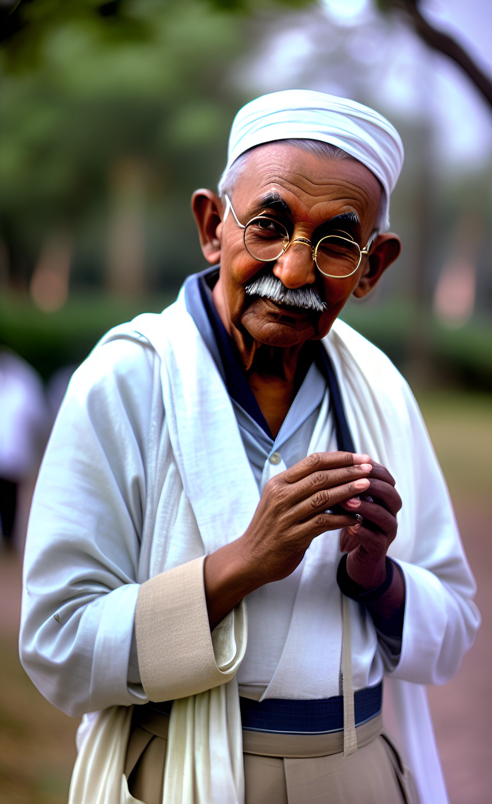 Gandhi - gandhi in modern costume preview