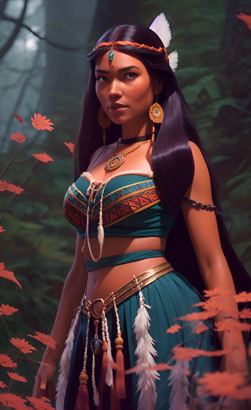 pocahontas pinup preview