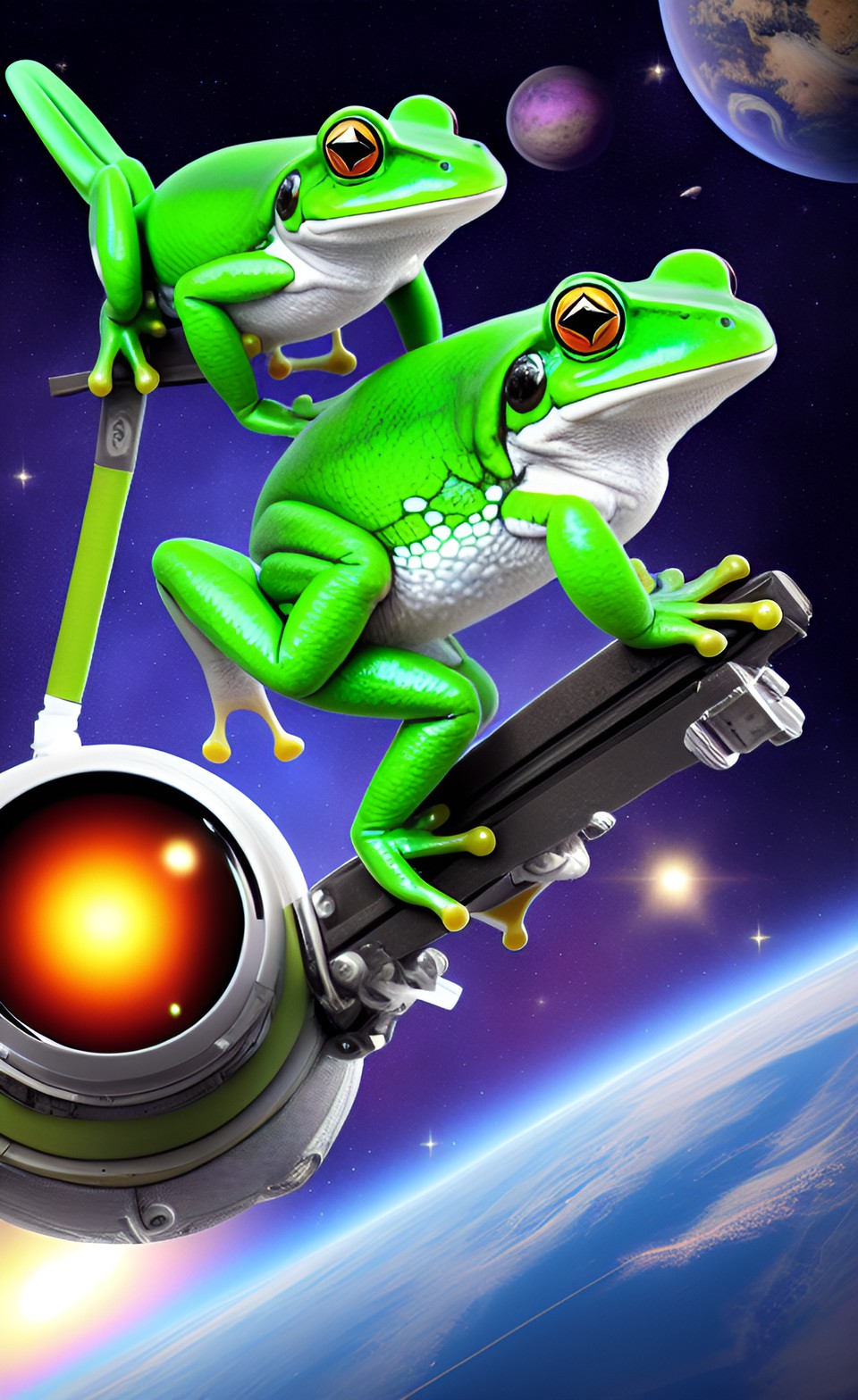 frogs in space preview