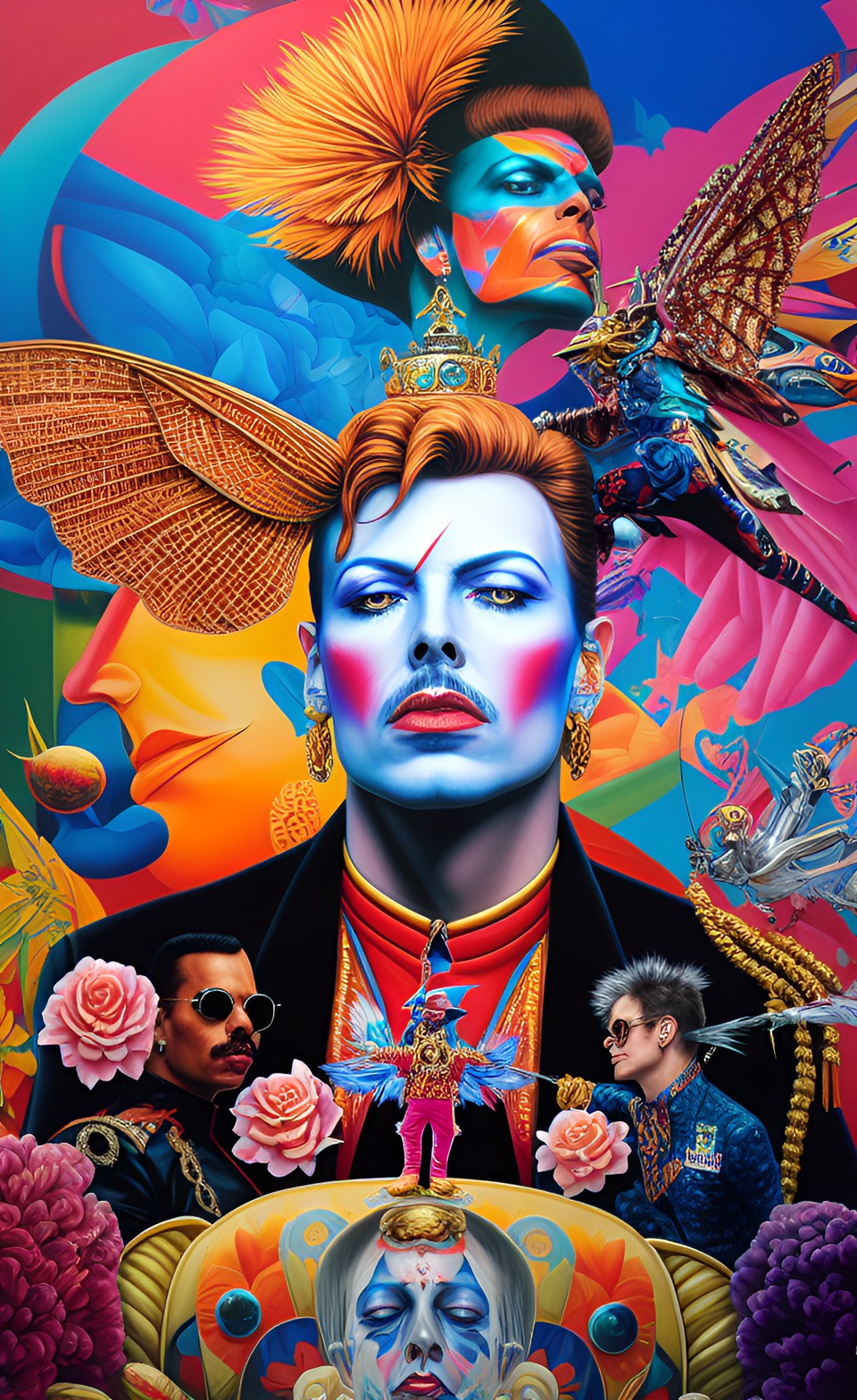 freddie mercury, david bowie, elton john, mickael jackson preview