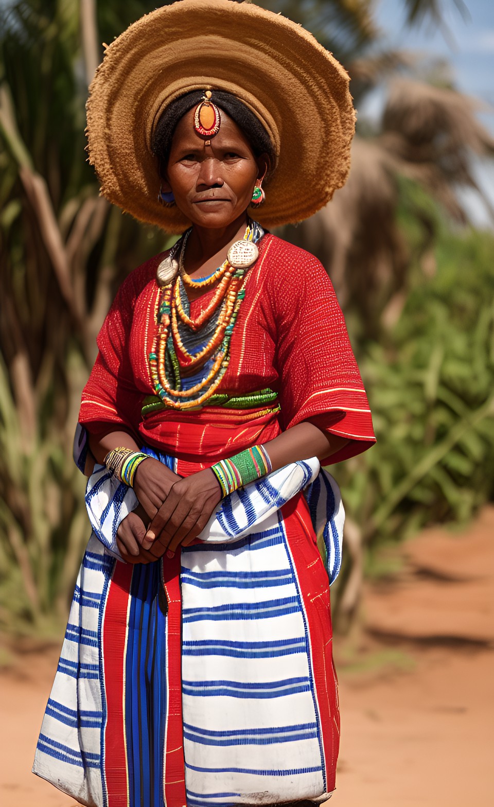 Woman from Madagascar 1900 Merina tribe - woman from madagascar 1900 merina tribe traditional clothes preview