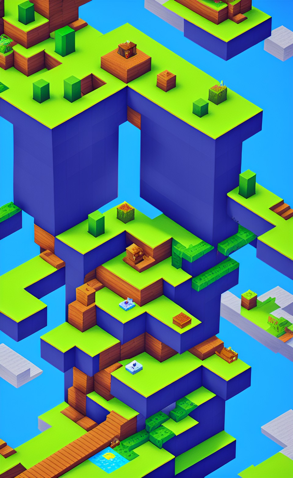 minecraft a game where players build and explore the world, using various tools and blocks to create structures and creatures. preview
