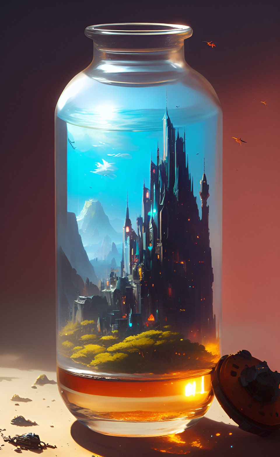 The Bottle - world in a bottle preview