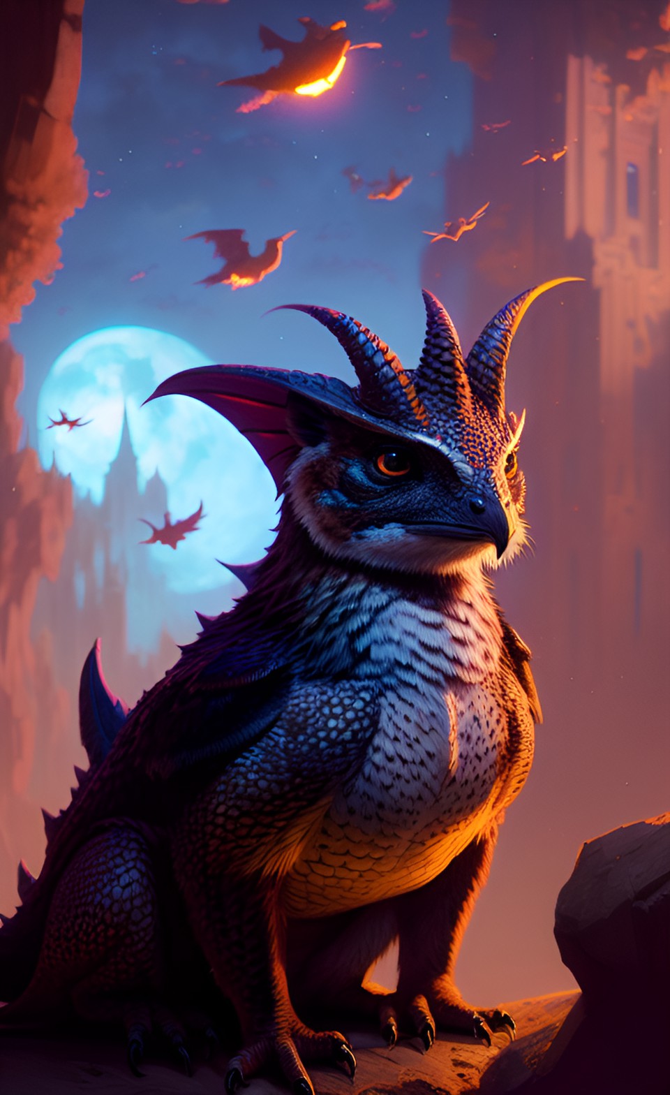 great-eared nightjar magic dragon preview