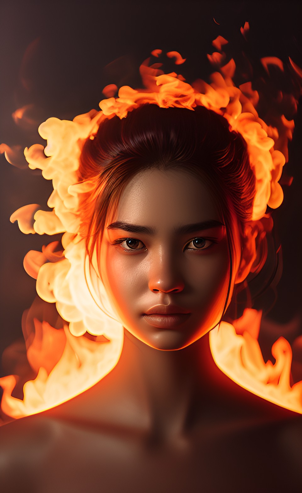 portrait in fire preview