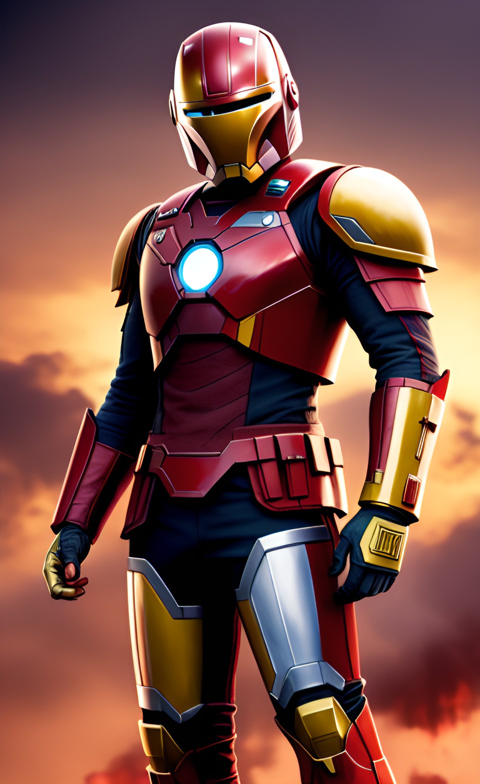 mandalorian iron man preview