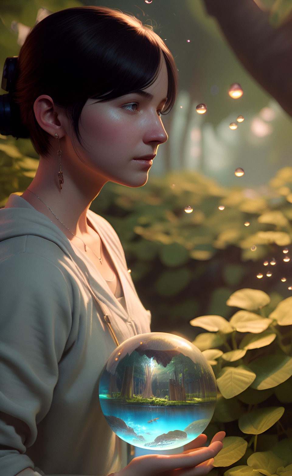 world within a dewdrop preview