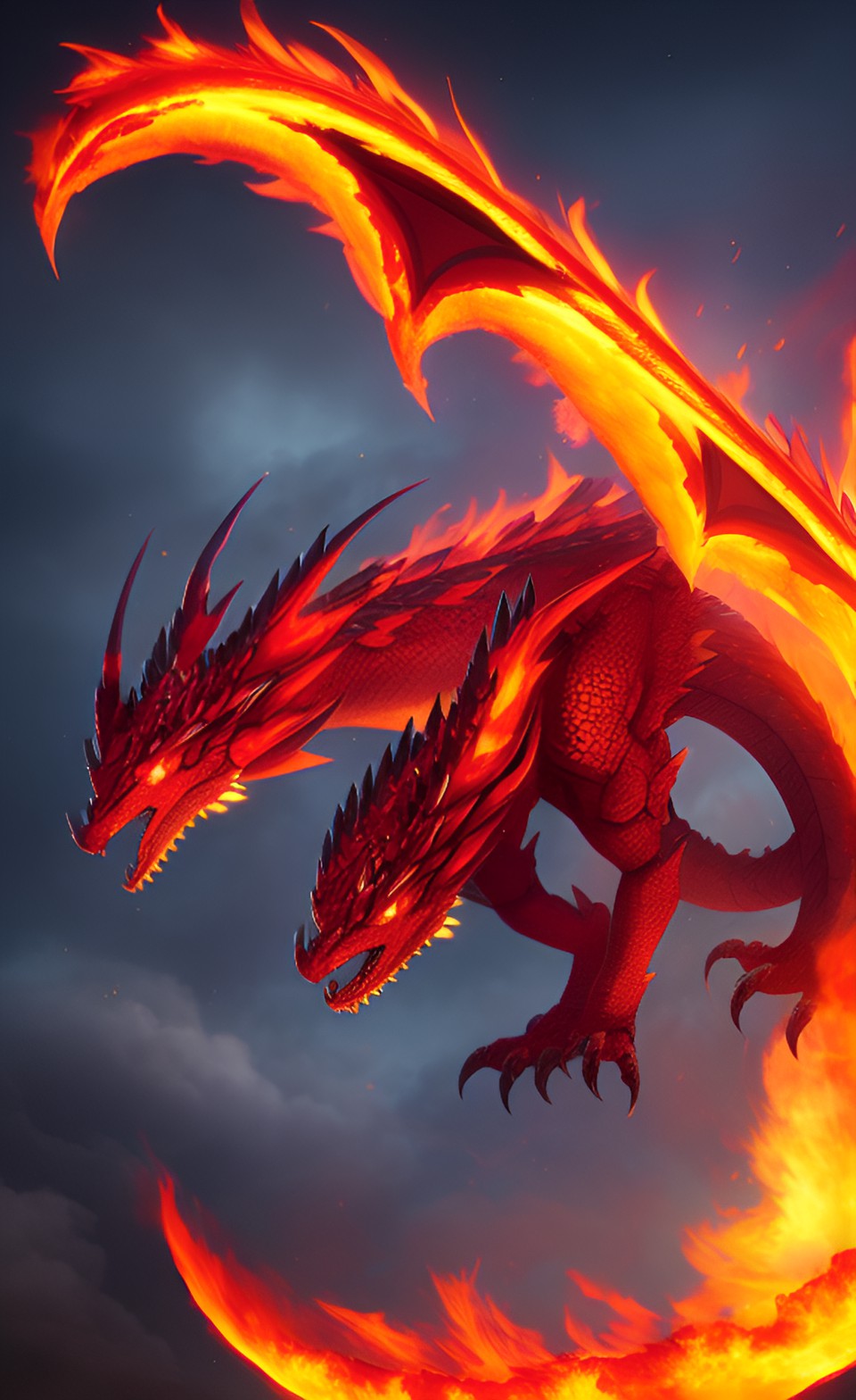 un dragon de feu ultra connecté preview