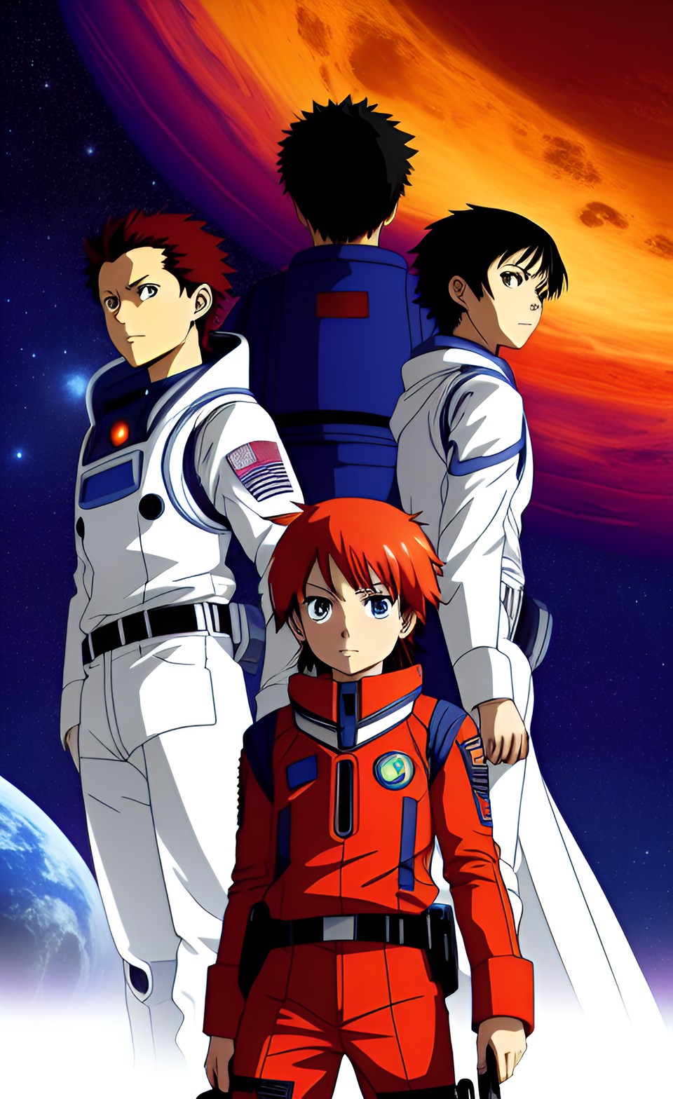 anime about living on mars preview