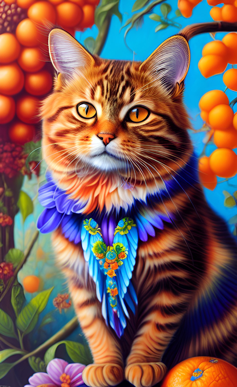 orange siberian cat preview