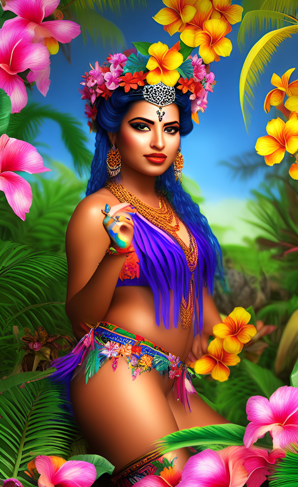 tropical paradise gypsy queen preview