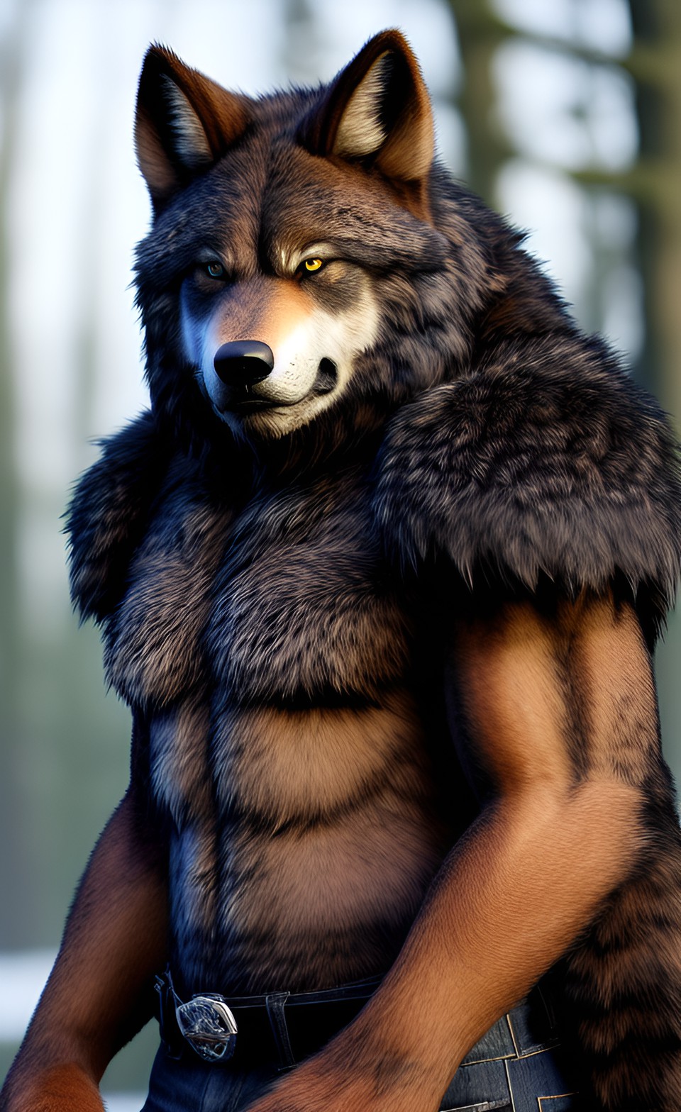 furry werewolf preview