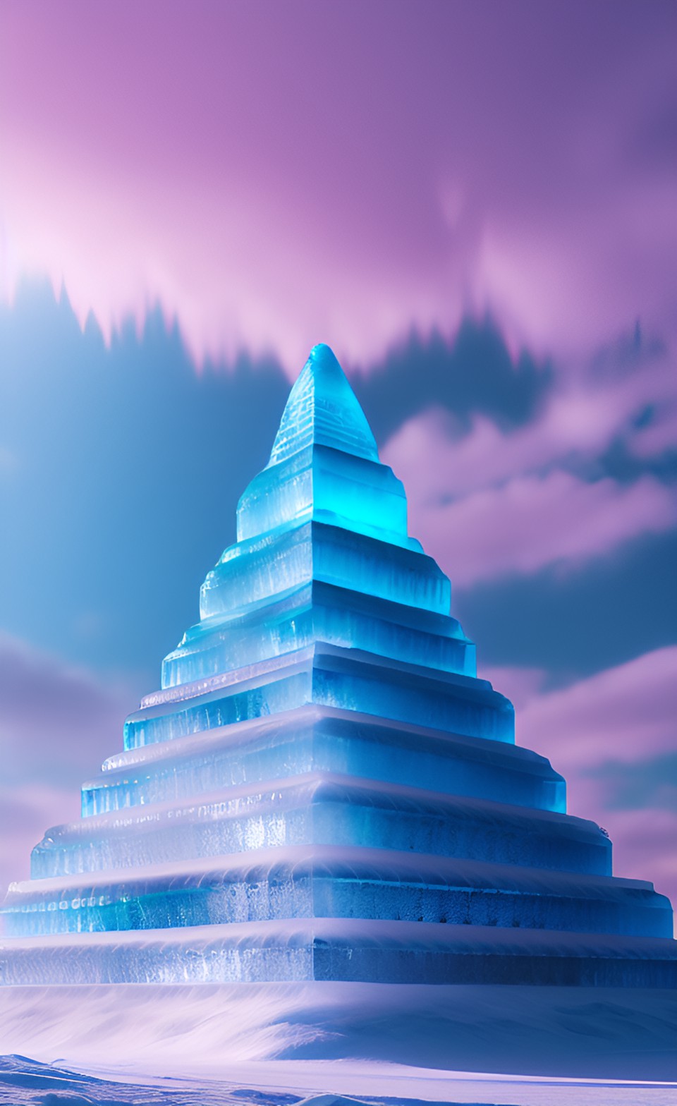 ice pyramids preview