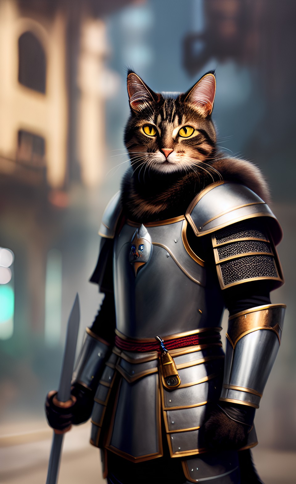 a cat knight preview