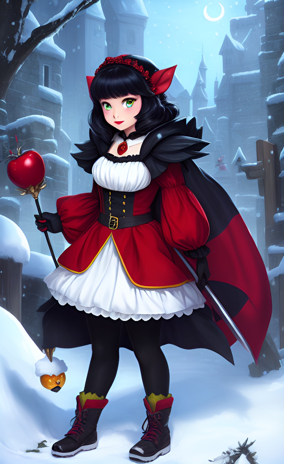 goblincore snow white preview