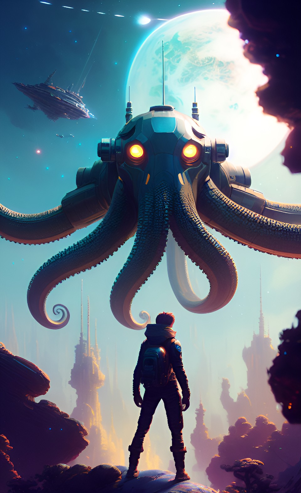 space octopus preview