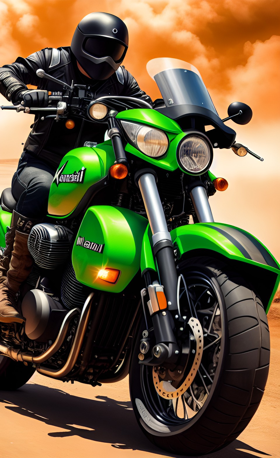 kawasaki, death machine, mad max preview