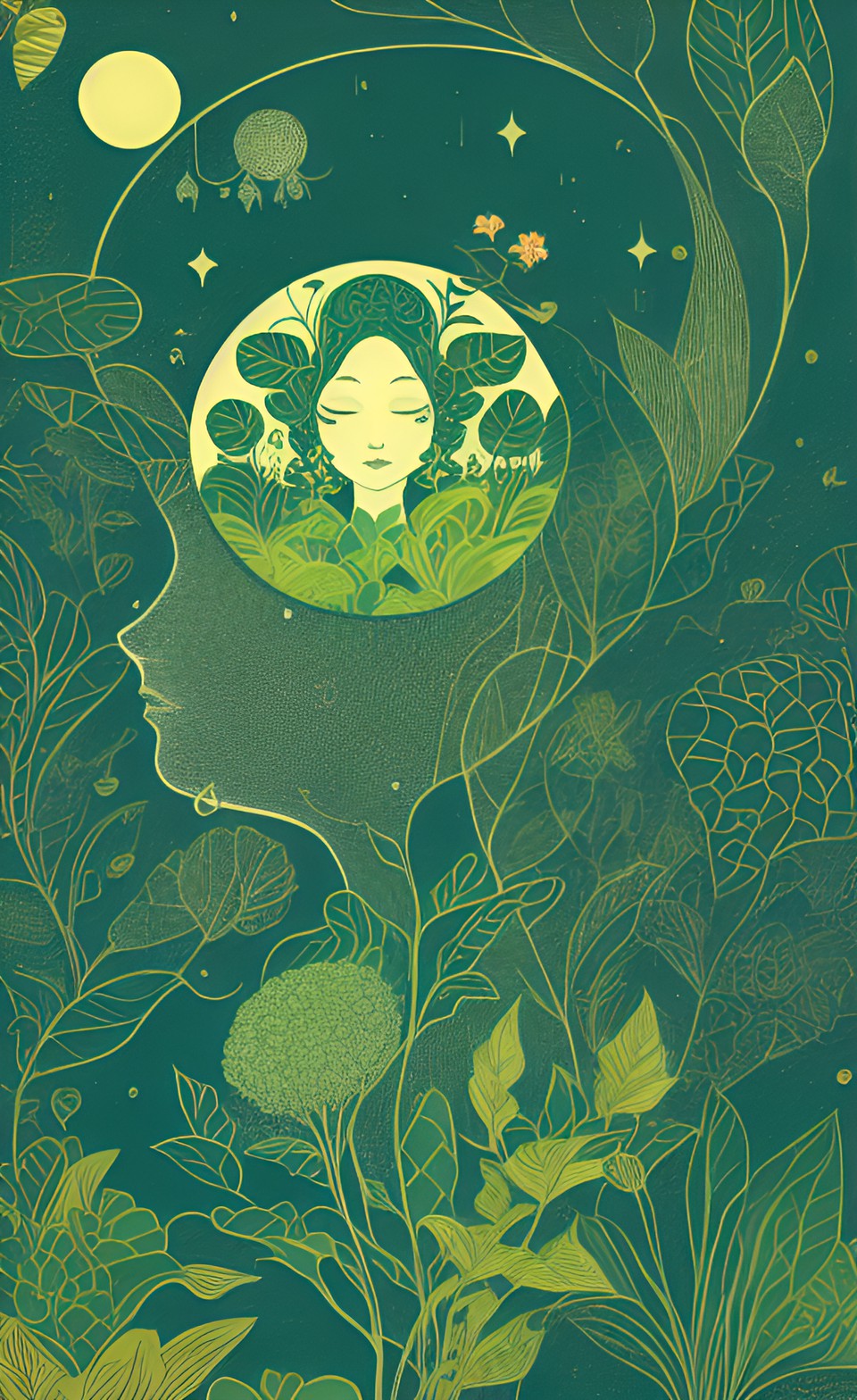 happy plant lady green preview