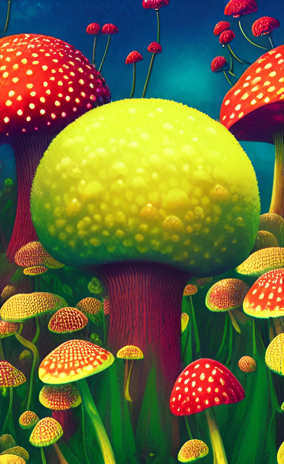 fly agaric psychedelic uhd amoled preview