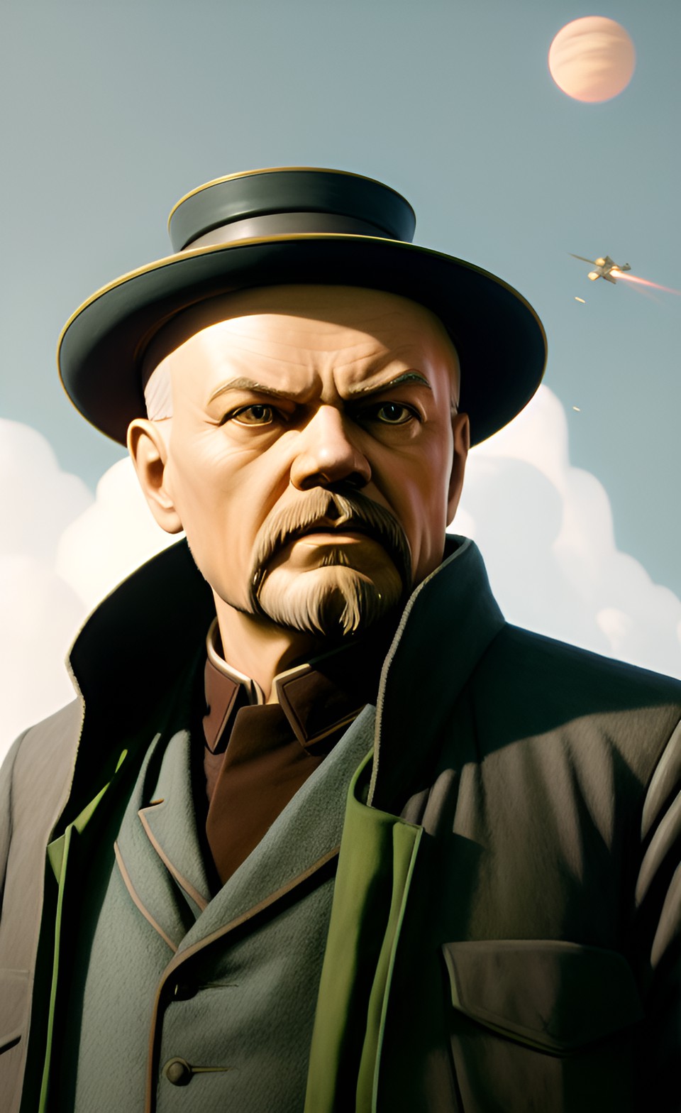 vladimir lenin, robot, star wars jedi preview