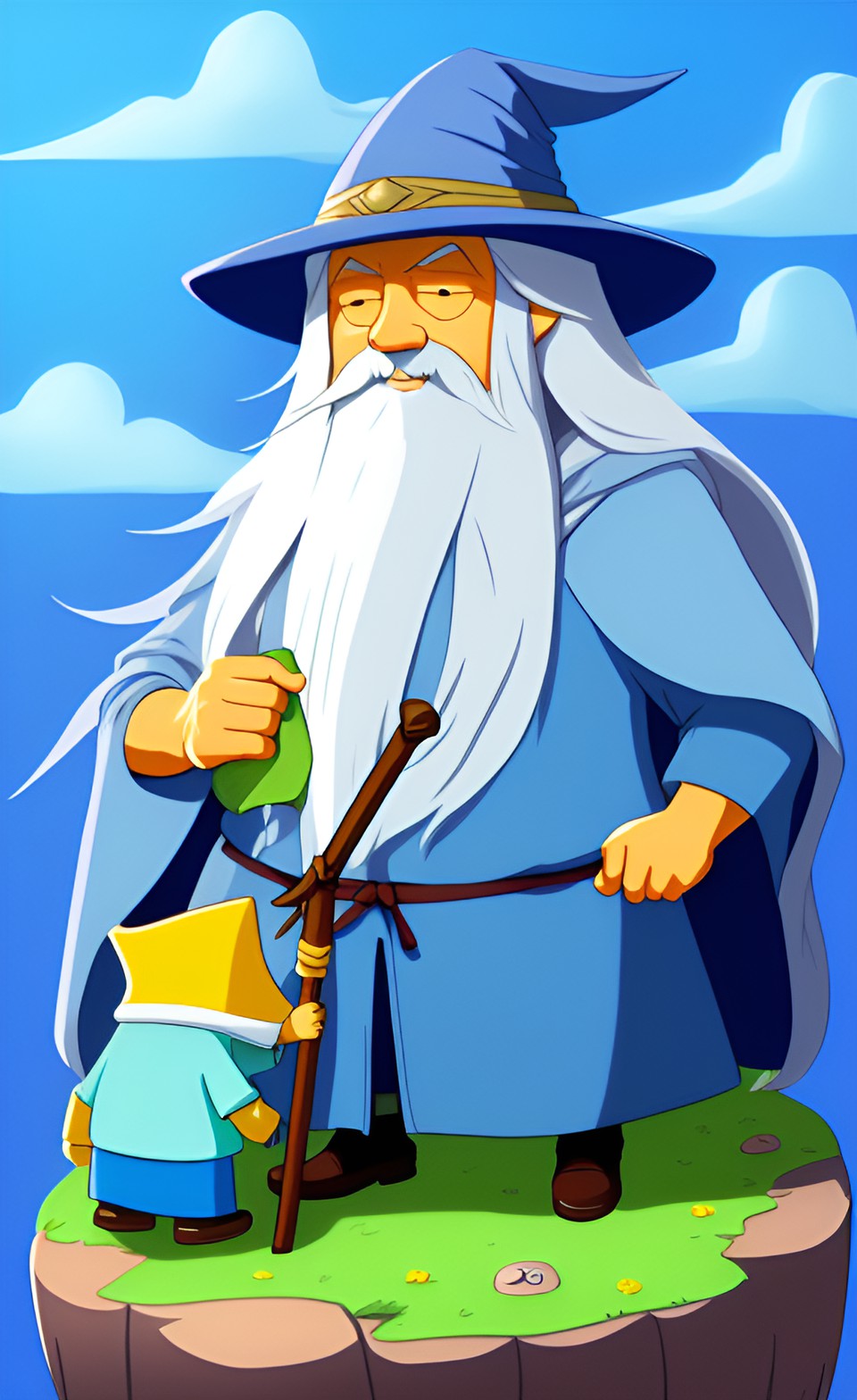 adventure time gandalf preview