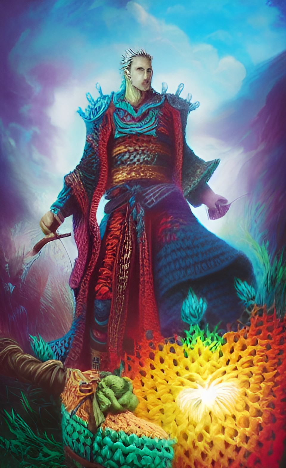 lord of the fiber arts, king of crochet, emperor of knitting preview