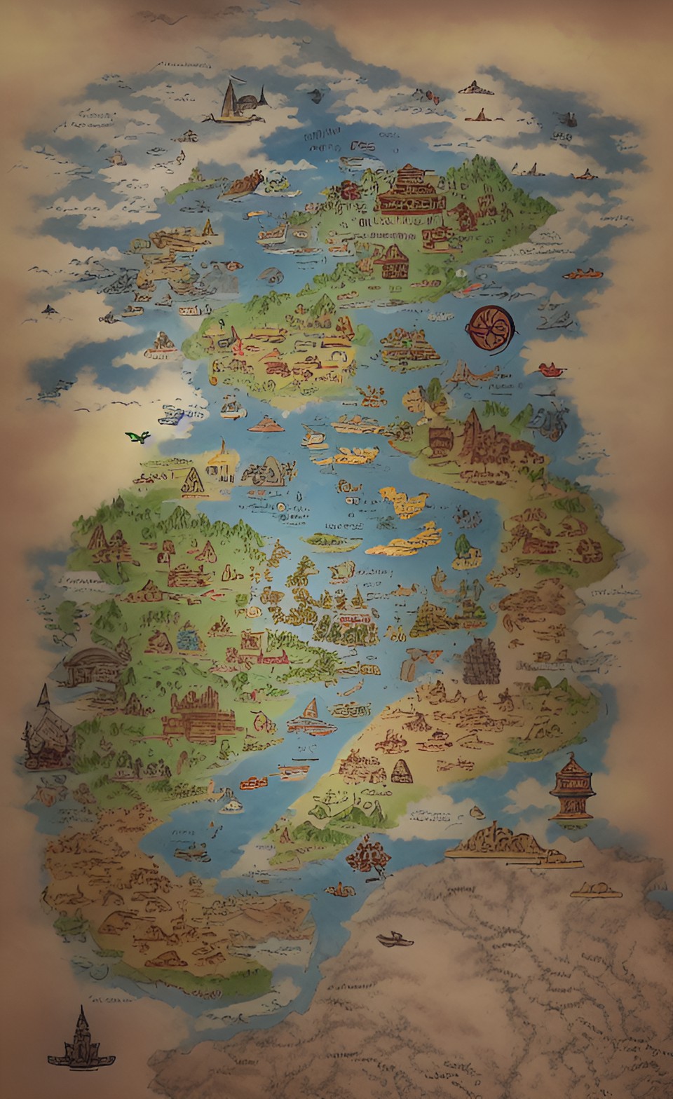 map of the dream world preview