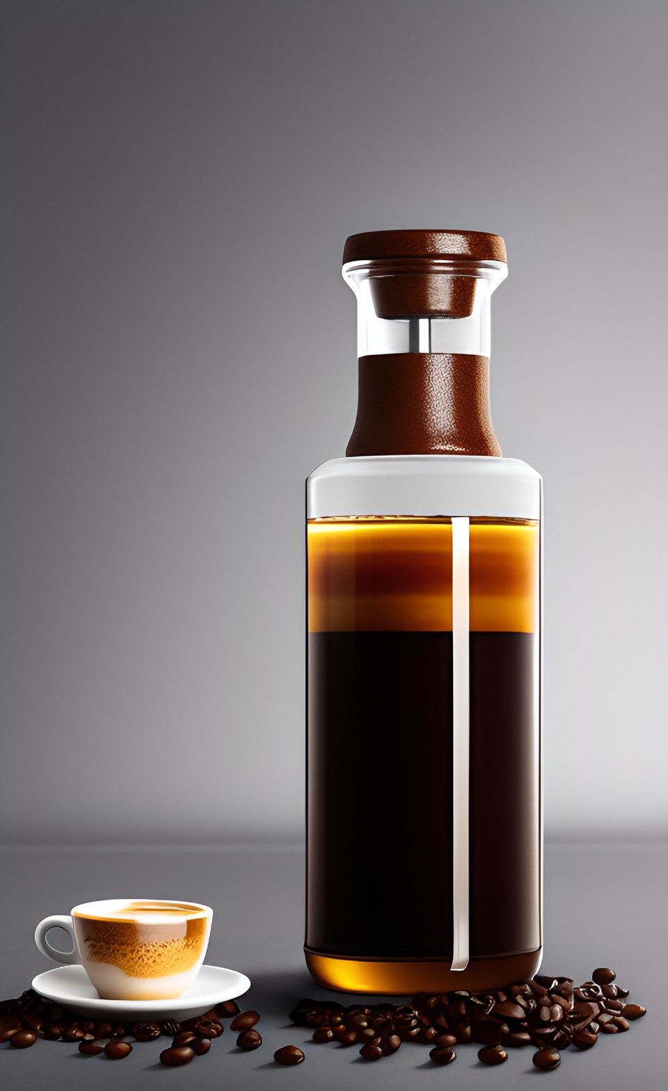 Elegant and Refined - potion bottle with coffee and sugar cubes inside of it preview