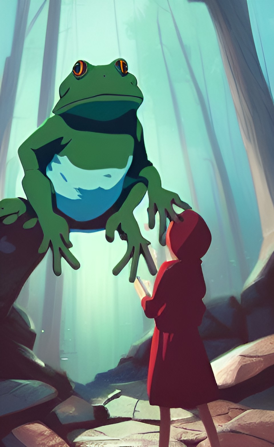 behold! the sacrificial frog! come for the ritual, all ye swamp witches! preview