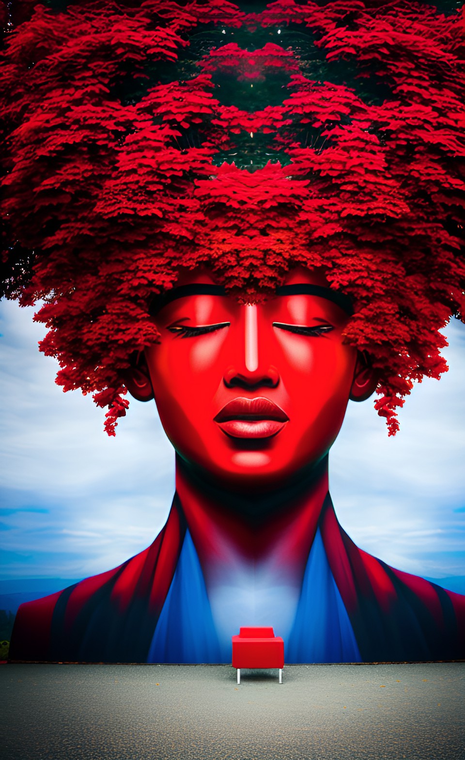 the god of the color red in nature and art preview