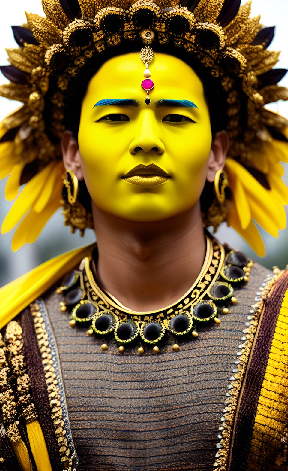 the god of the color yellow preview