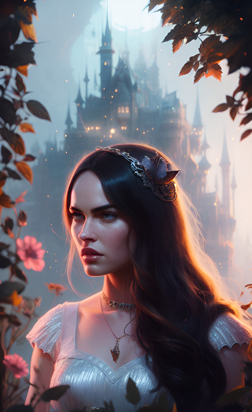 wonderland alice megan fox with detailed eyes preview