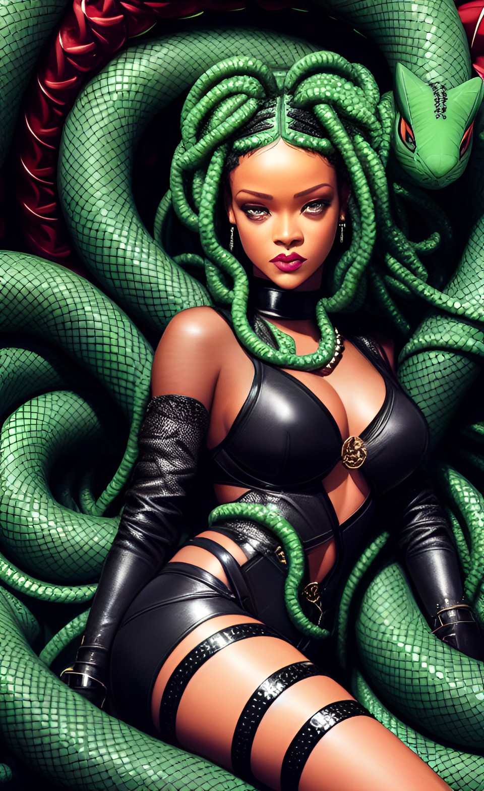 rihanna as medusa preview