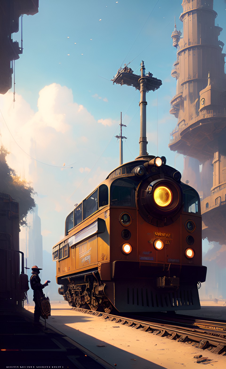 steampunk transportation preview