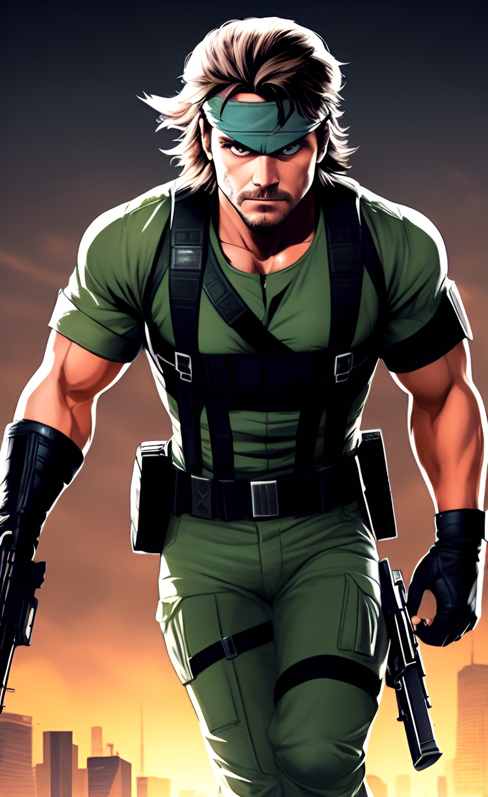 solid snake reboot preview