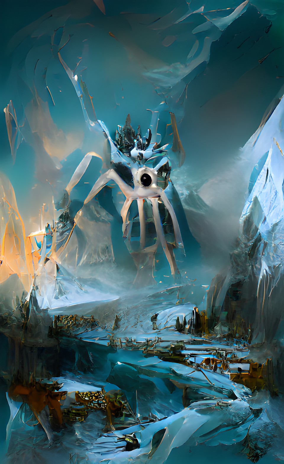 old spider magic ice god preview