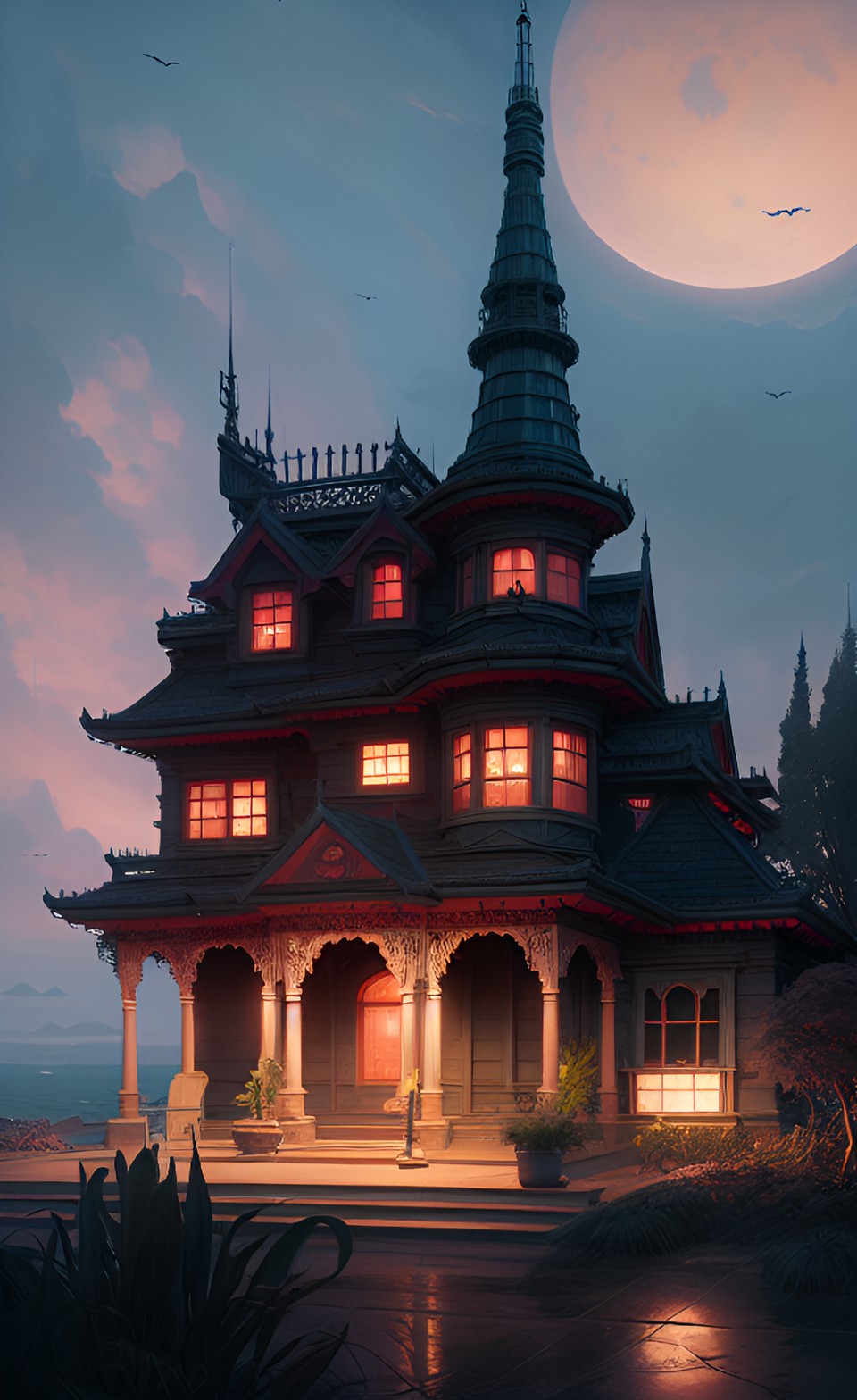 vampire house by the beach preview