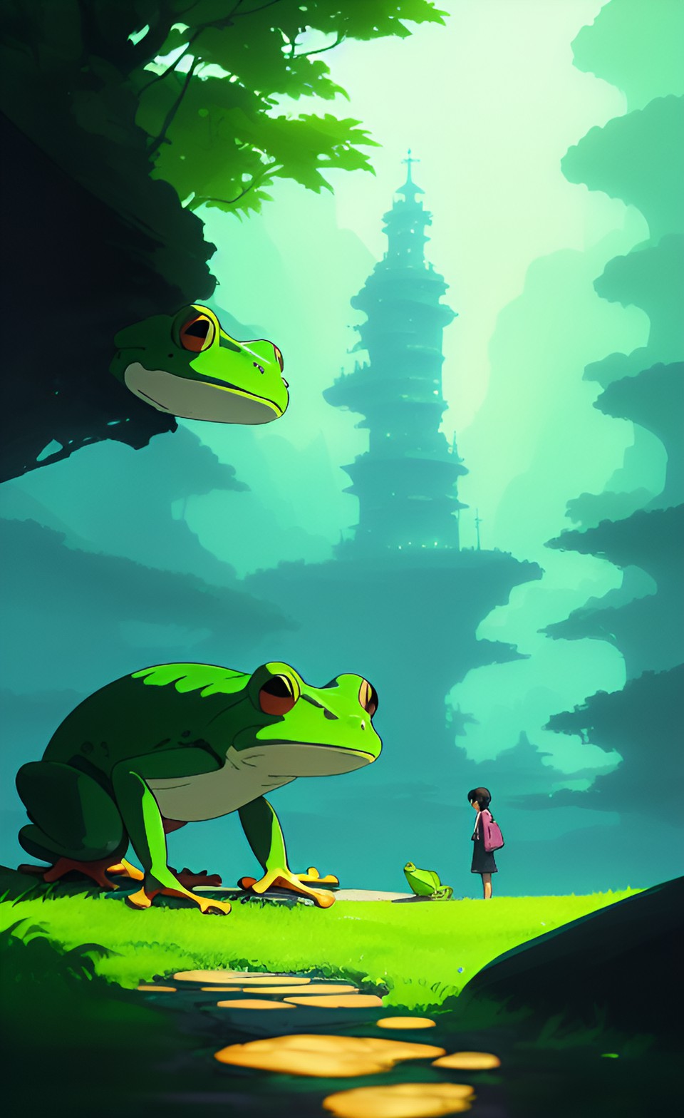 frogue one: i am one with the frog, the frog is with me. preview