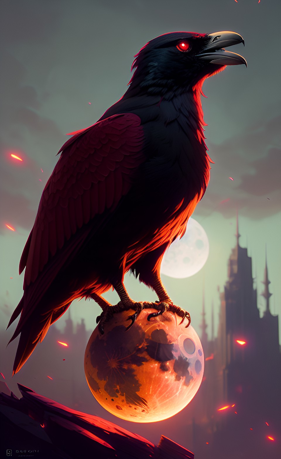 blood moon crow preview