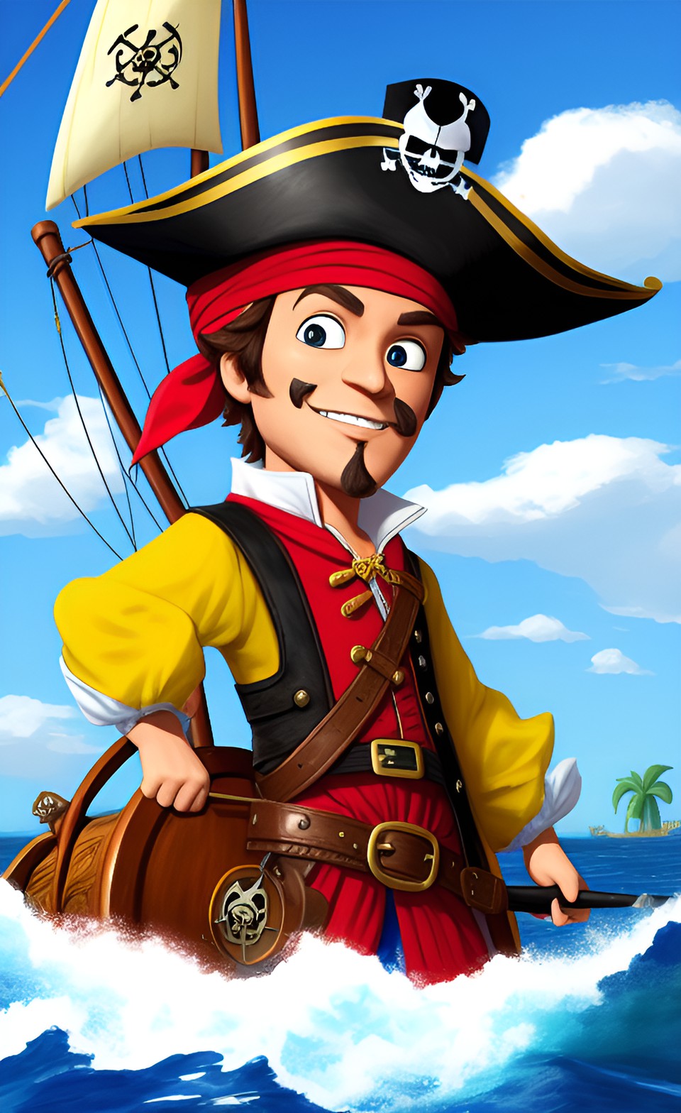 geoffrey the pirate preview