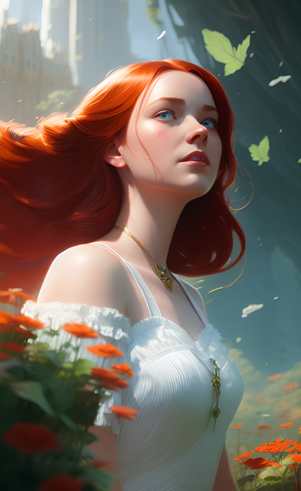 princess alura as a redhead preview