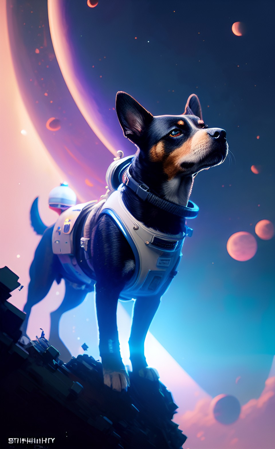 dog astronaut preview