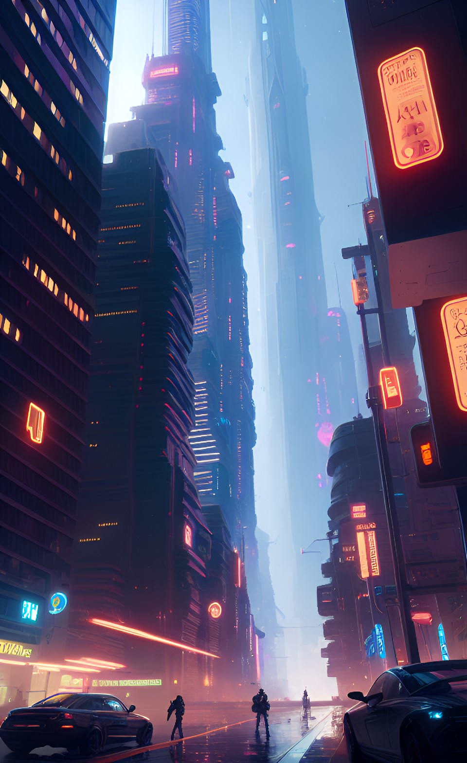 futuristic city preview