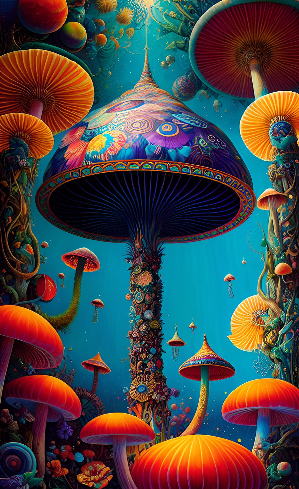 trippy mushrooms psychedelic preview