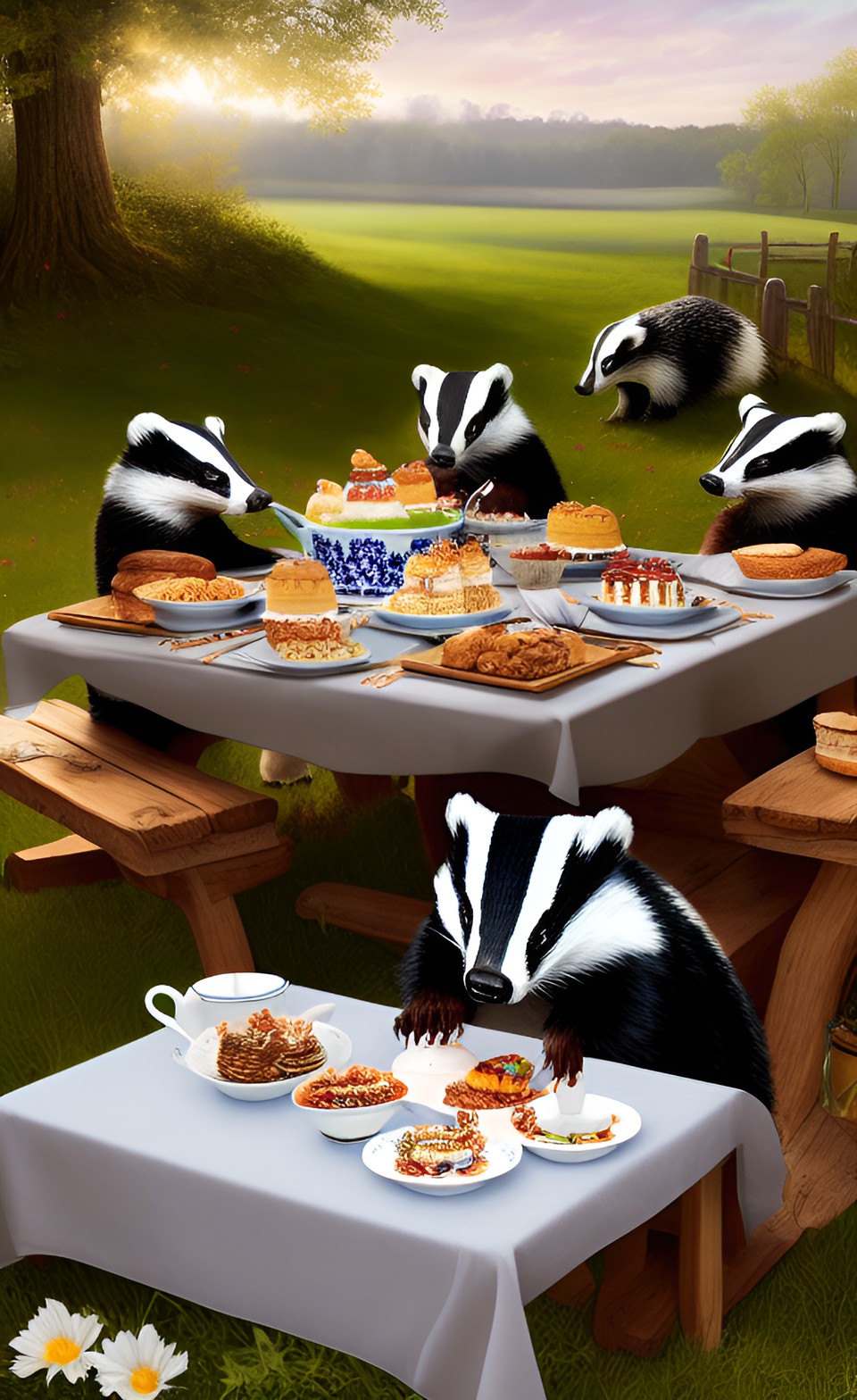 badger tea party preview