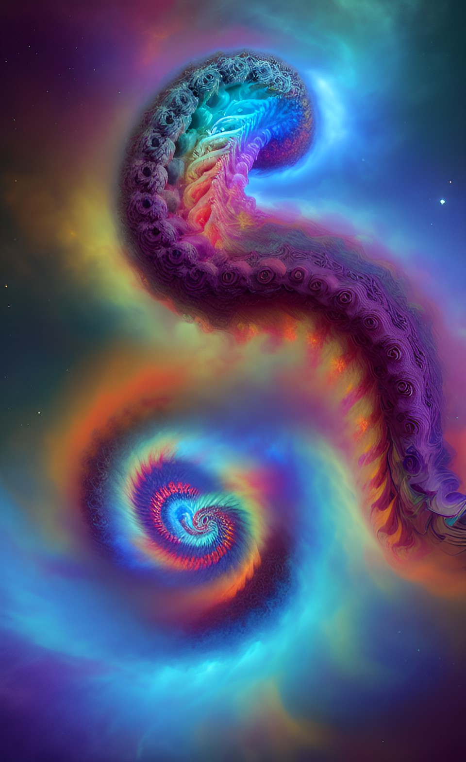 infinite fractals, infinite details, swirls, curls, 3d, 8k, hdr, $signature,watermark$ preview